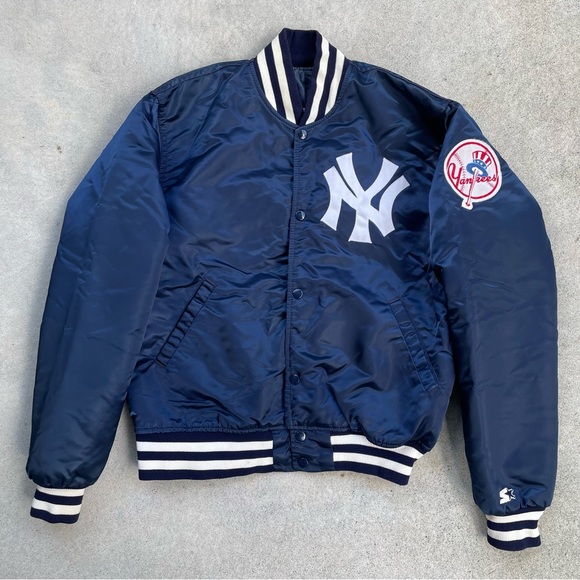 🌞Vintage NY Yankees starter jacket MLB - size M/L - Picture 1 of 11